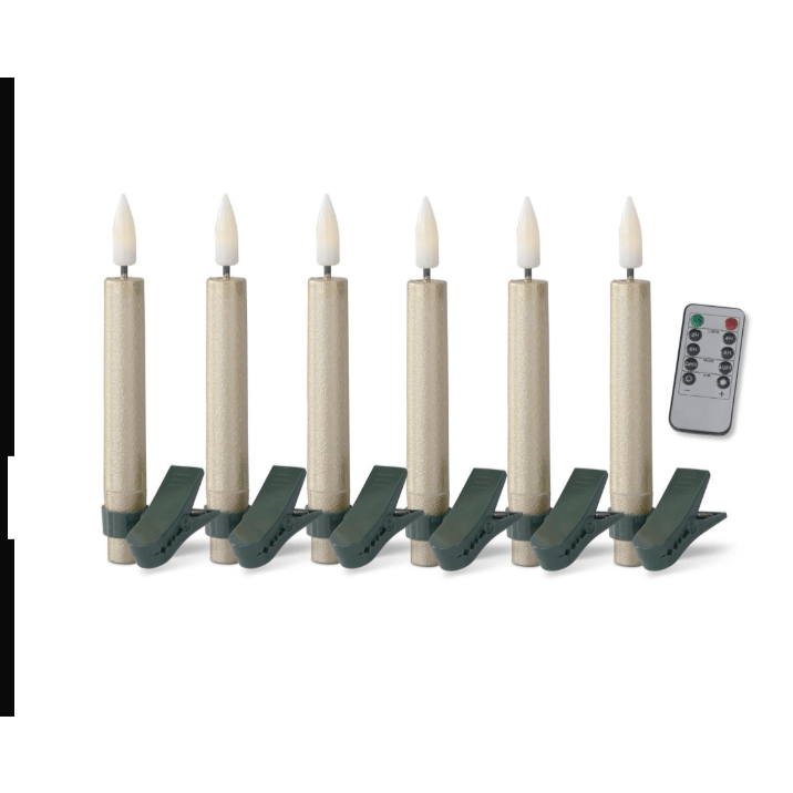 Tree clip candles With remote