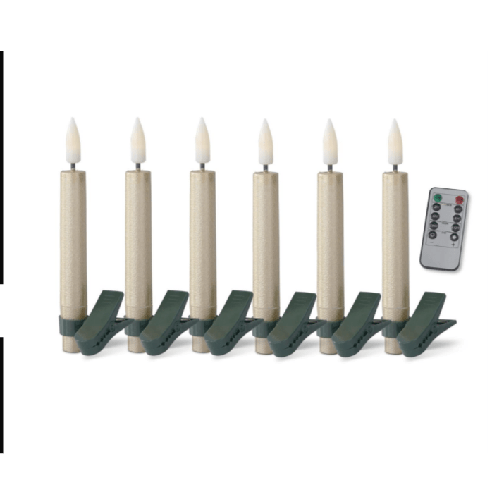 Tree clip candles With remote