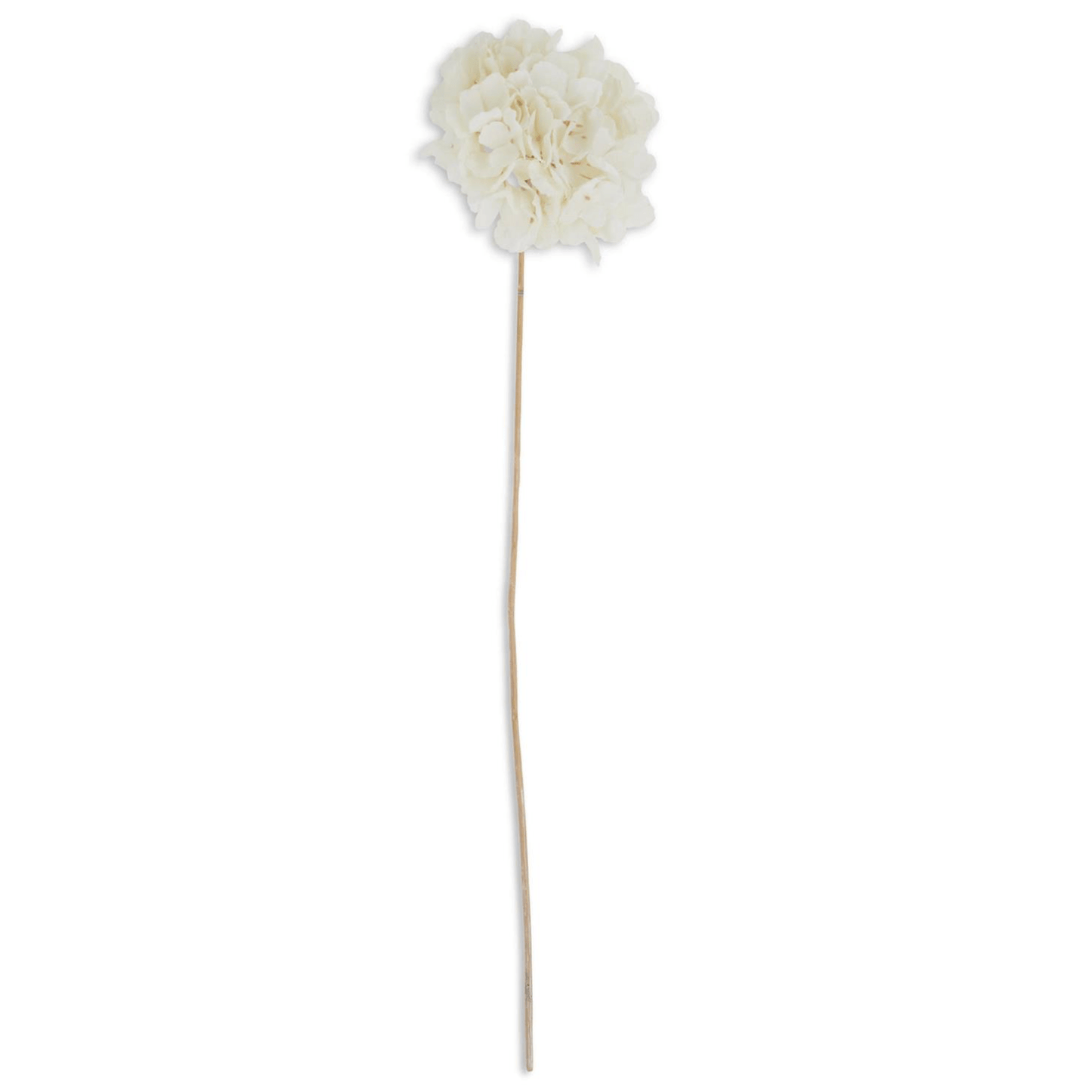 27IN FAUX CREAM HYDRANGEA STEM