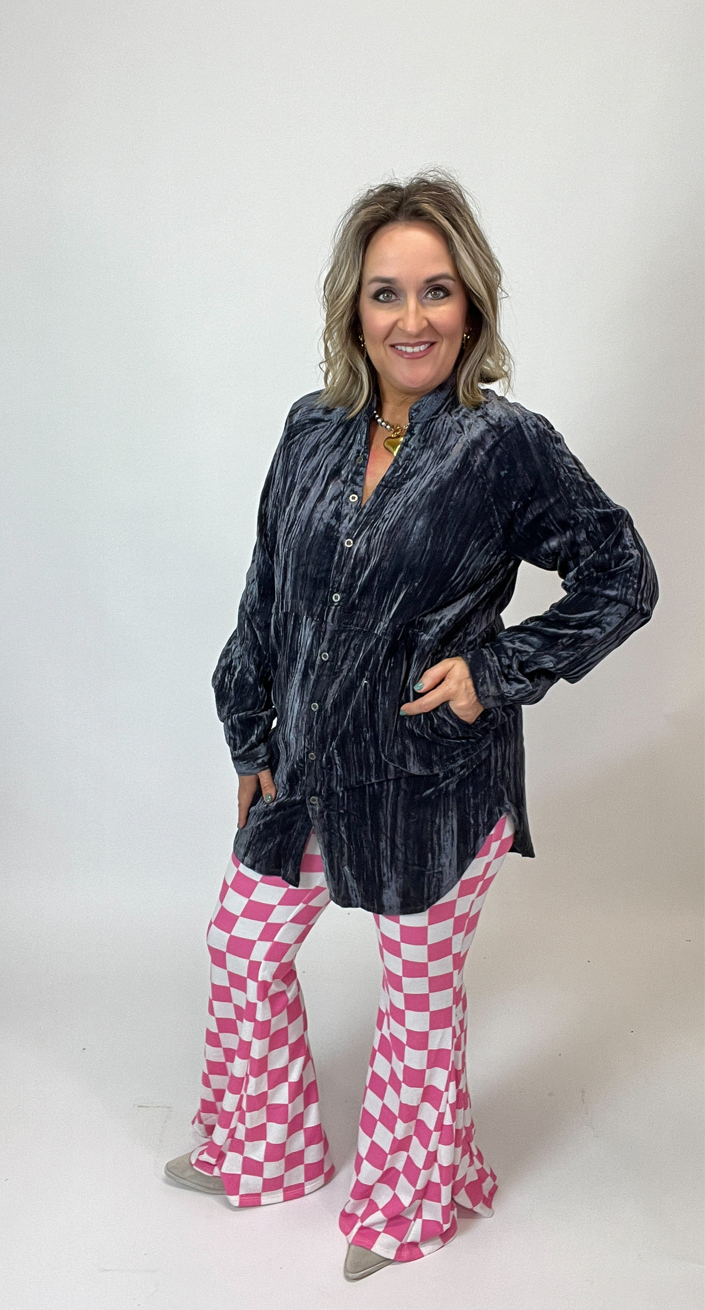 Pink Checks (Pants)
