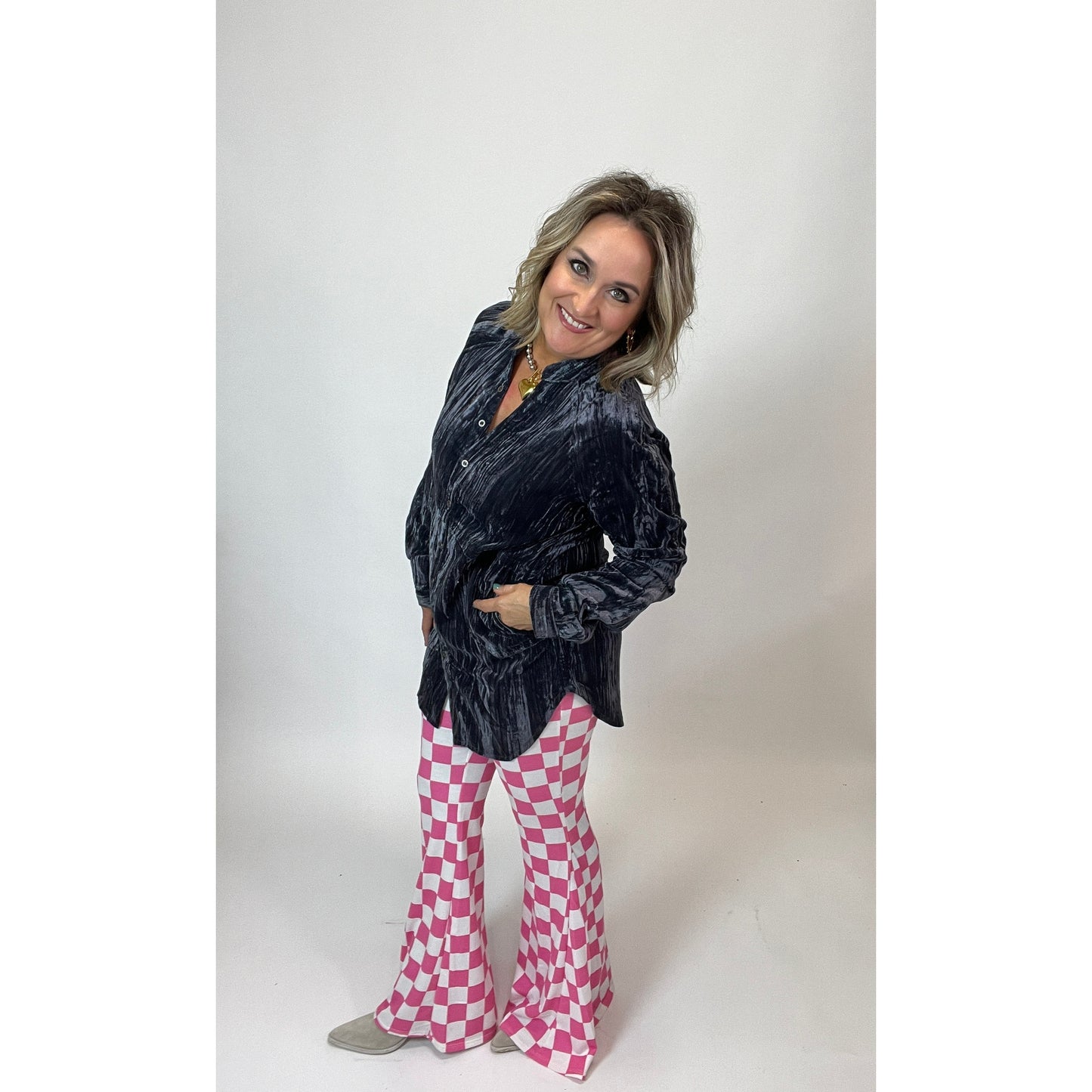 Pink Checks (Pants)