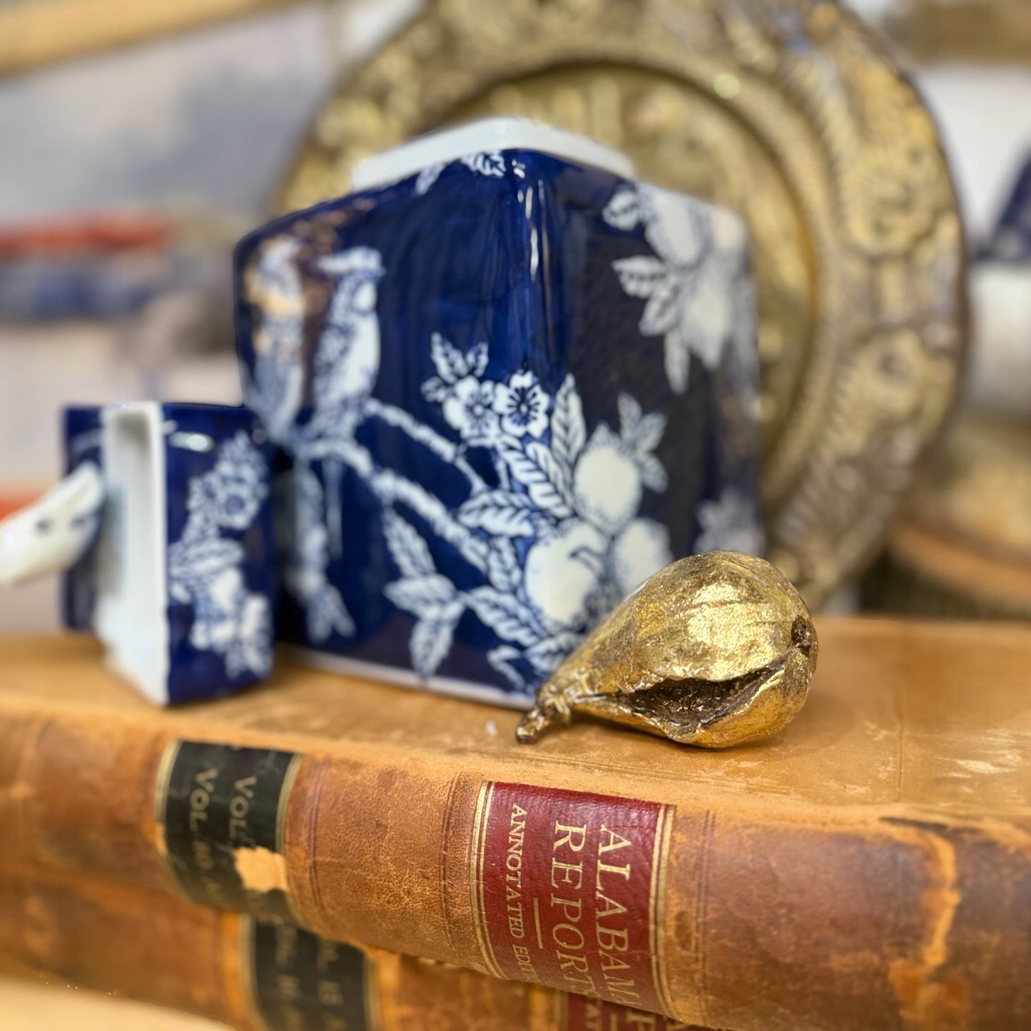 Porcelain Garden Ginger Jar