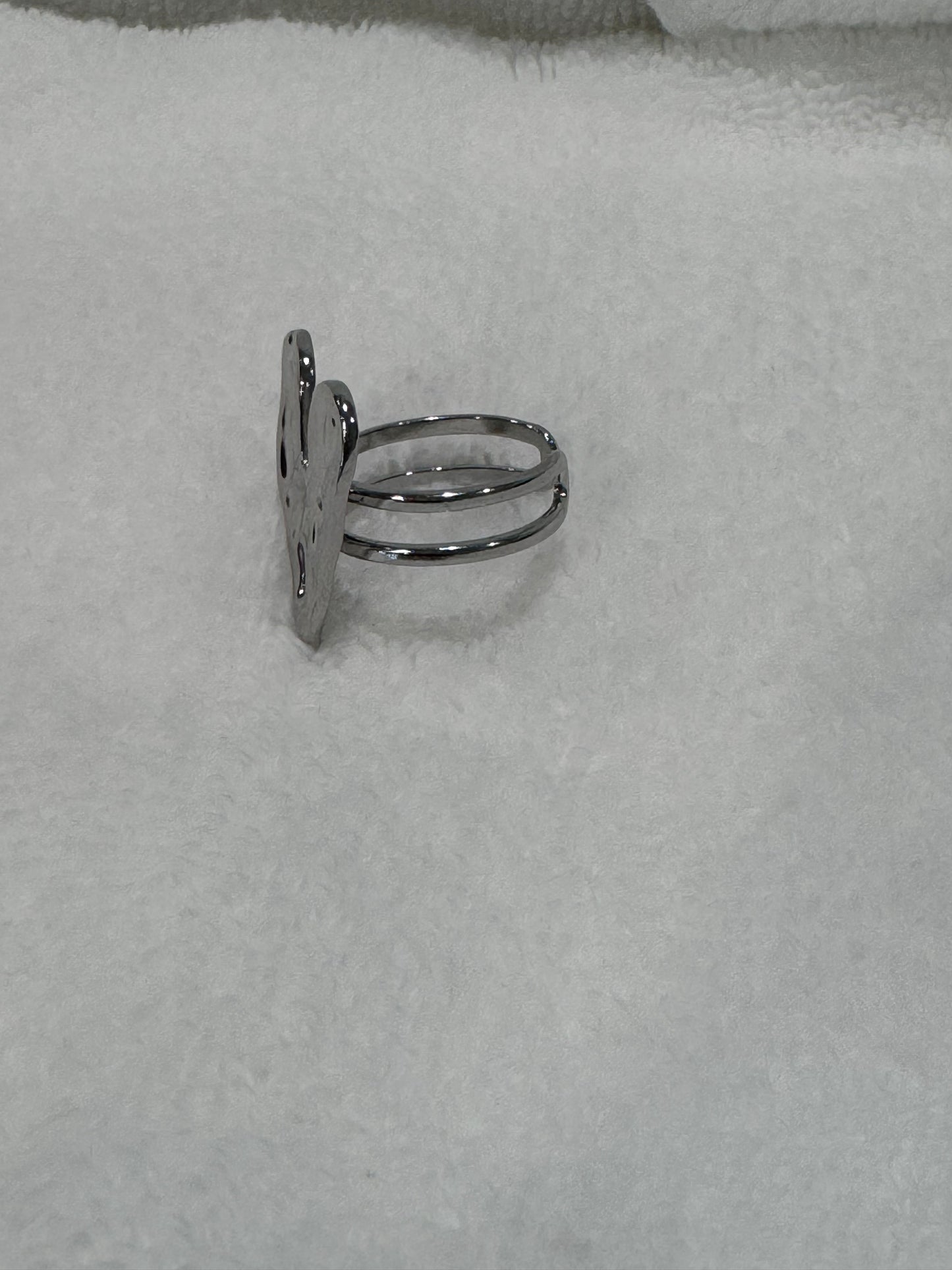 Silver Heart Ring