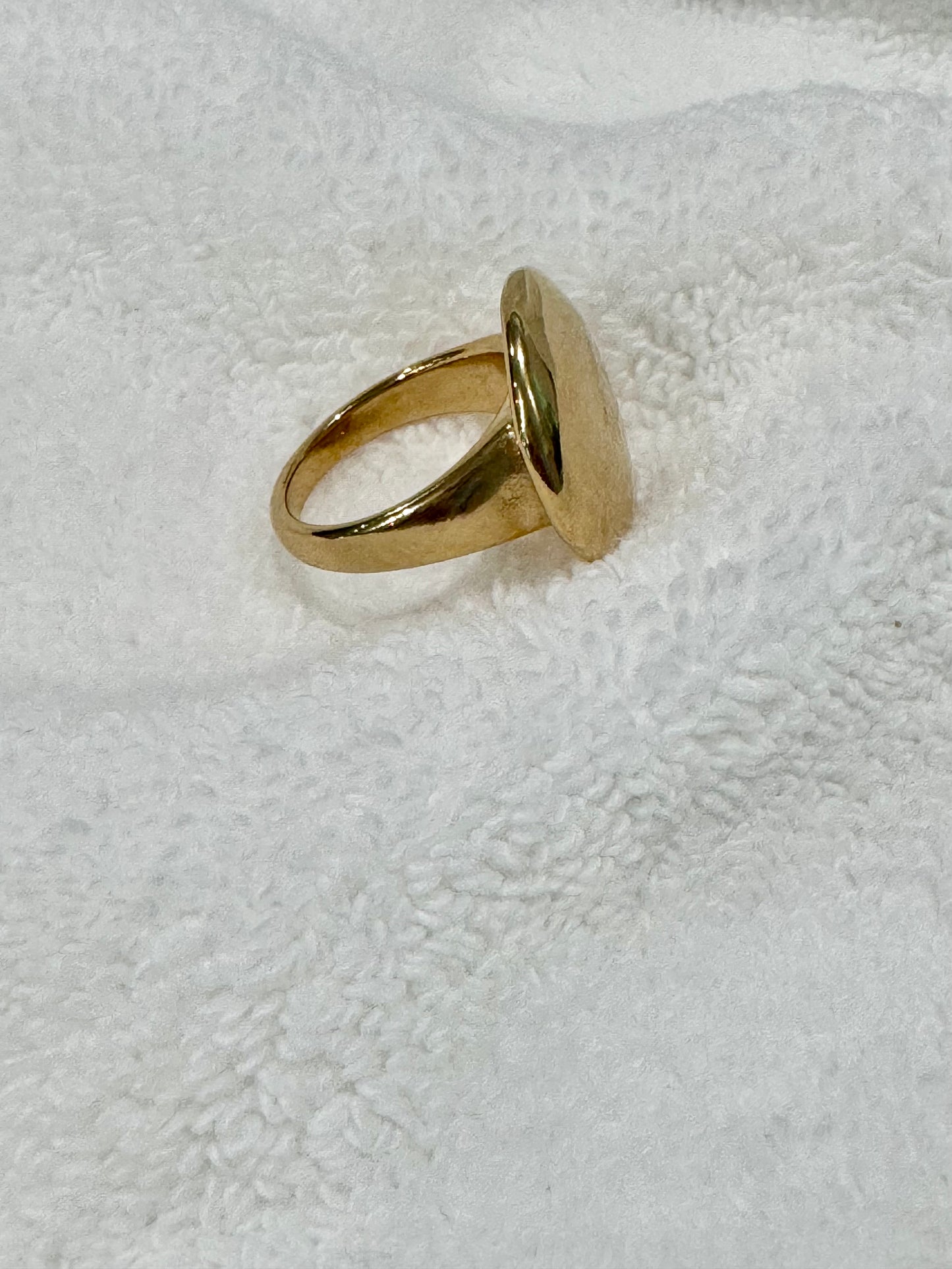 Gold Circle Ring