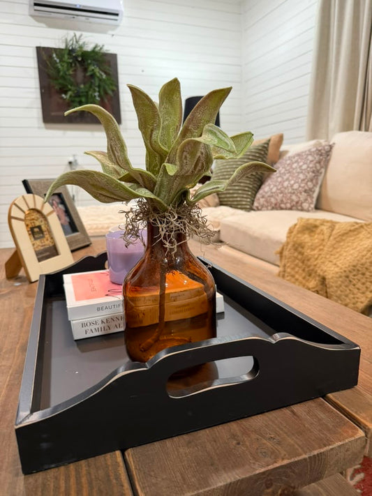 Modern Sage Green Artificial Plant Centerpiece
