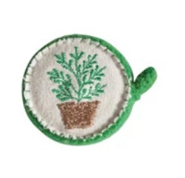 "FeltCraft Precision”Embroidered Wool & Durable Plastic Tape Measure