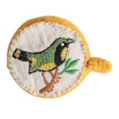 "FeltCraft Precision”Embroidered Wool & Durable Plastic Tape Measure