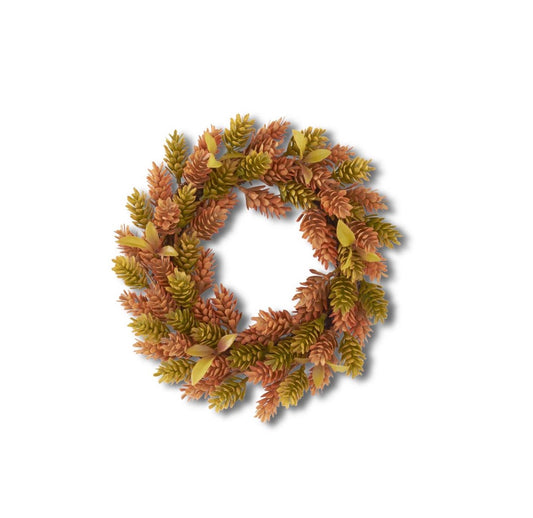 9.75 Orange and Green Hops Candle Ring