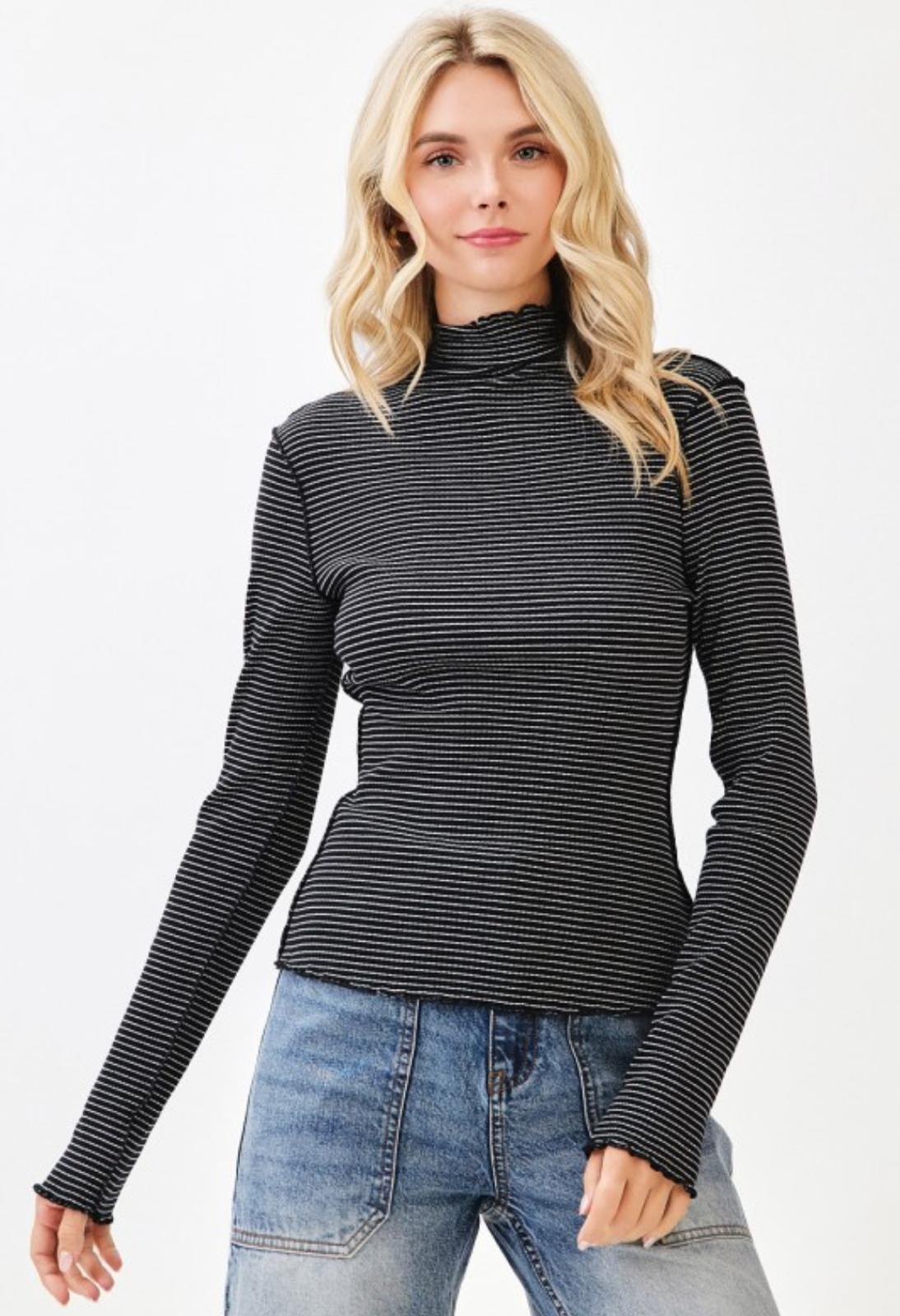 Black and White stripe tops