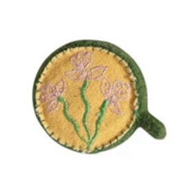 "FeltCraft Precision”Embroidered Wool & Durable Plastic Tape Measure