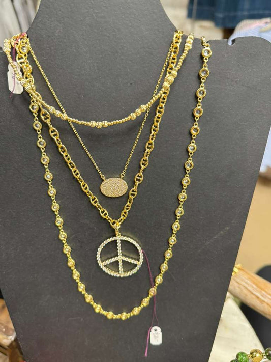 Clear Stone Necklace