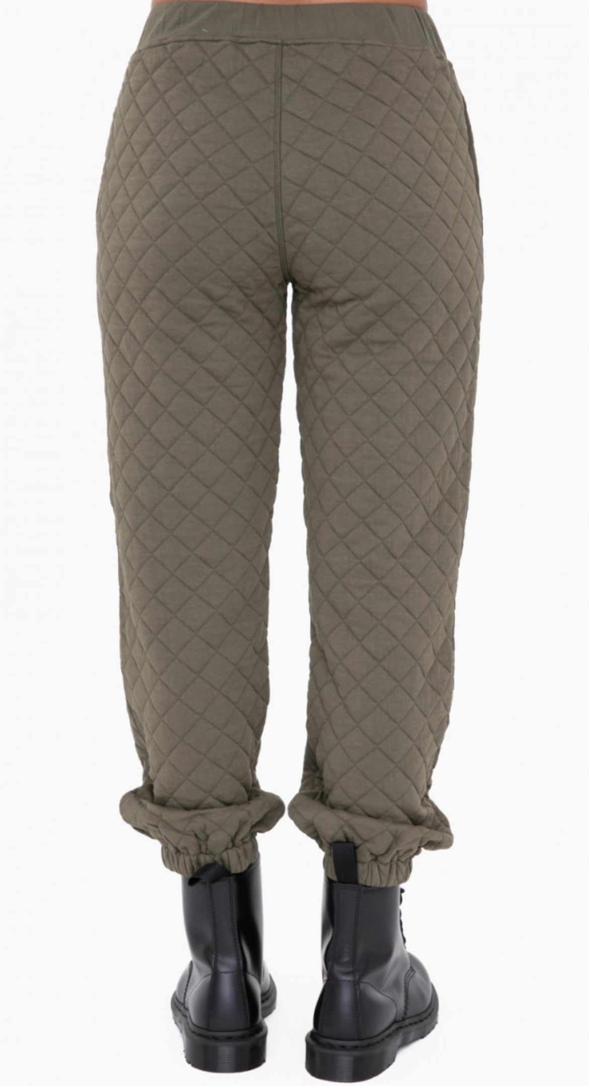 Quilted Luxury Sweatsuit Bottom