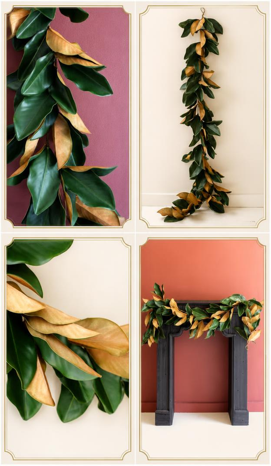 Golden Harvest Leaf Garland