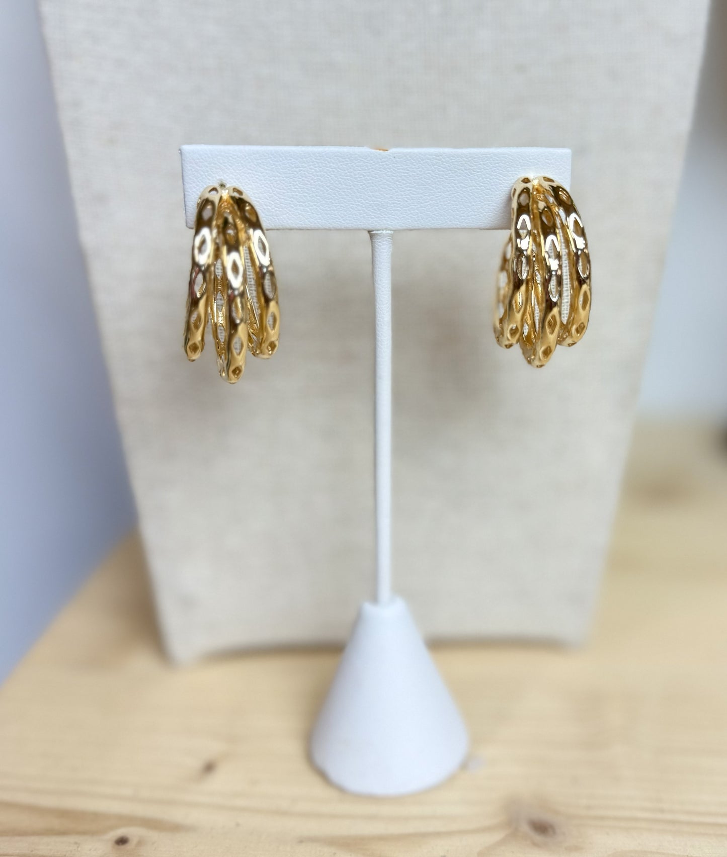Golden Aura Earrings