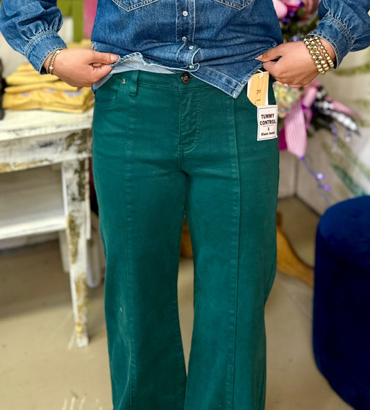 Green Risen Jeans