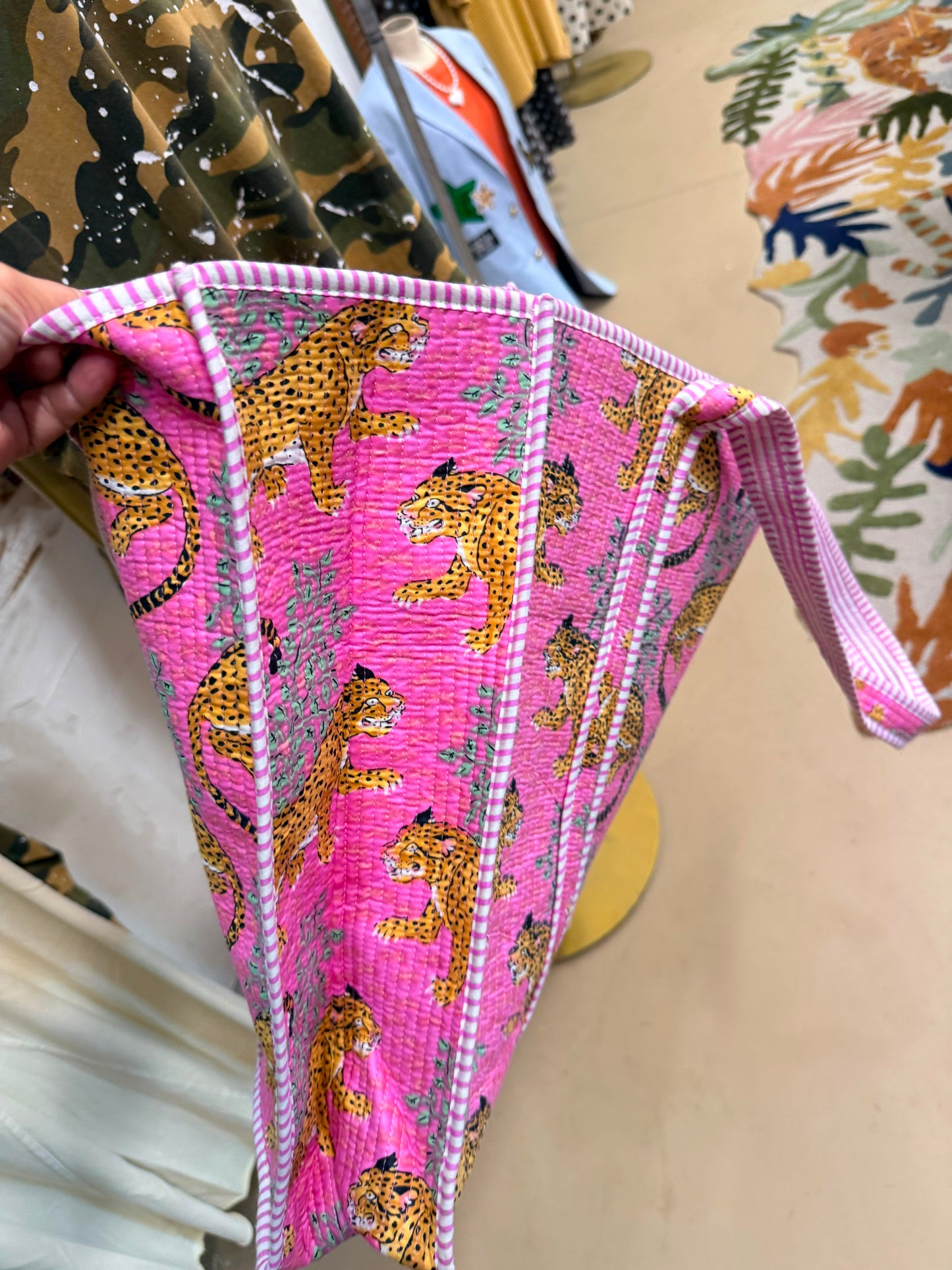 Handcrafted Quilted Kantha Tote Bag – Boho Artisan Shoulder Bag, Ethical Fashion Tote