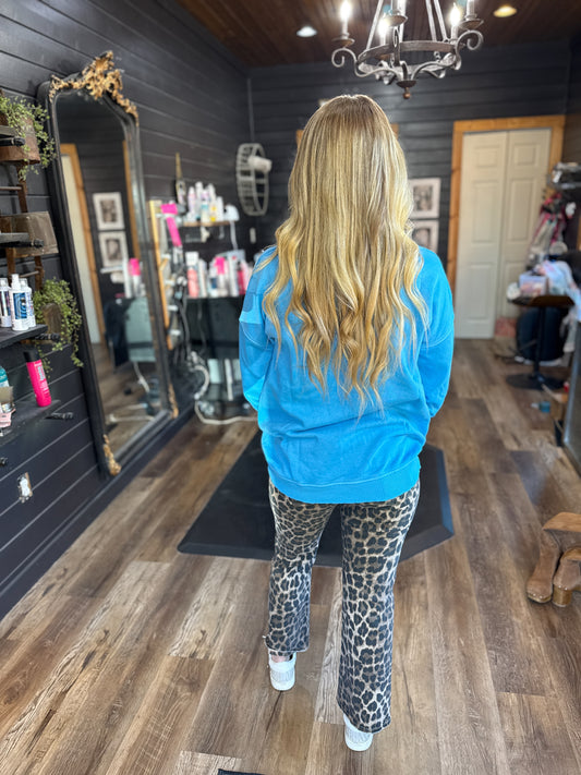 High Rise Leopard Pants