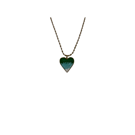 Hearts of Watercolor necklace