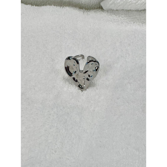 Silver Heart Ring