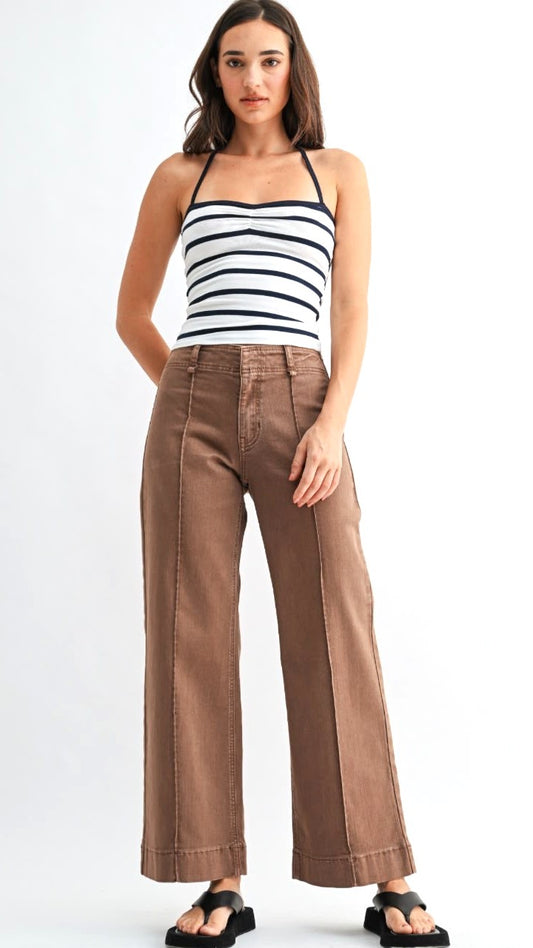 Luxe Flow Wide-Leg Pants