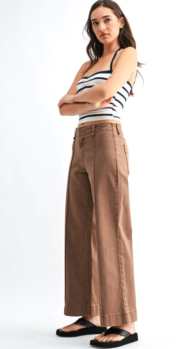 Luxe Flow Wide-Leg Pants