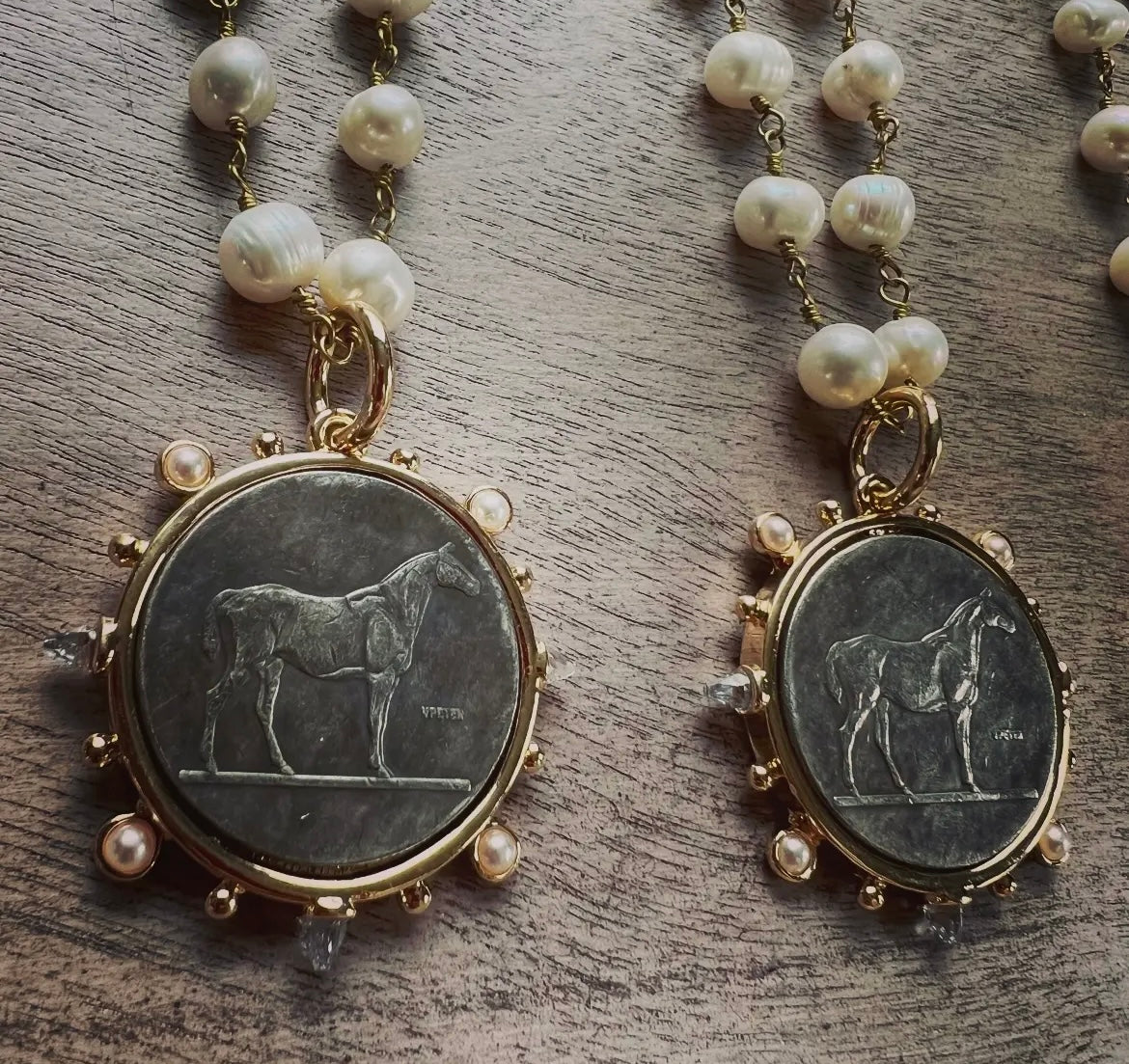 The Dressage Coin Necklace