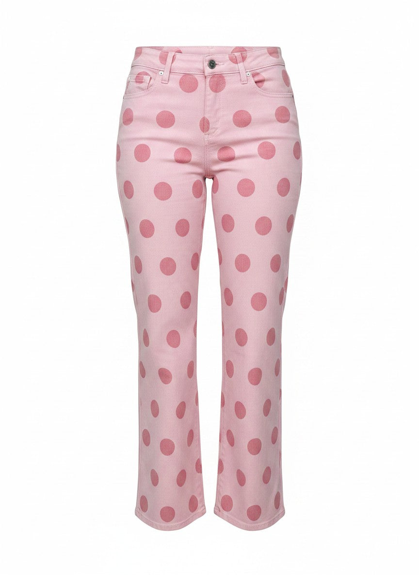 Pretty in Pink Polka Dot Pants