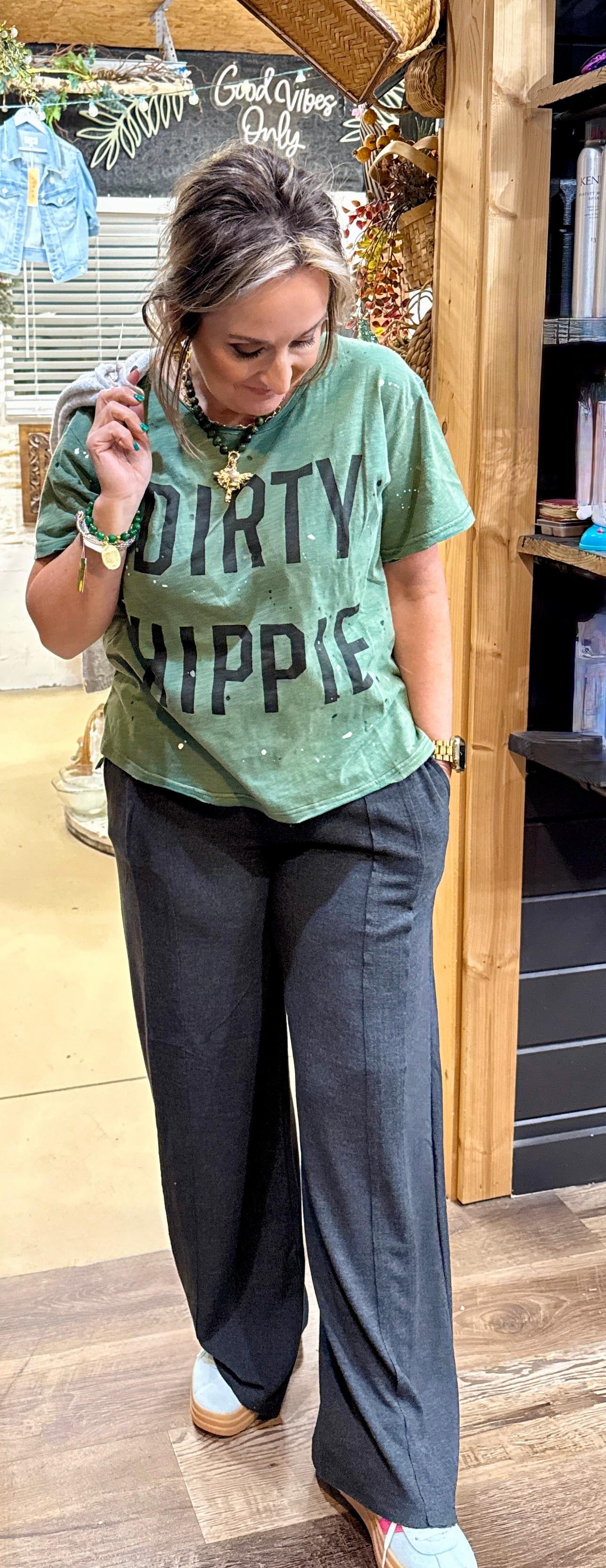 Risen Charcoal Colored Jeans