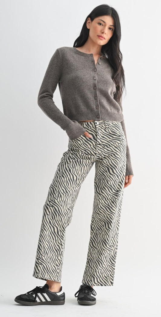 Savanna Stripe Wide-Leg Pants