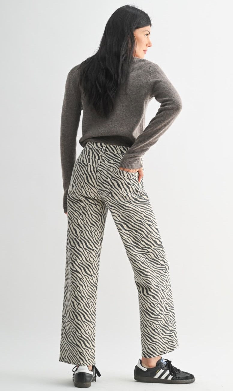 Savanna Stripe Wide-Leg Pants