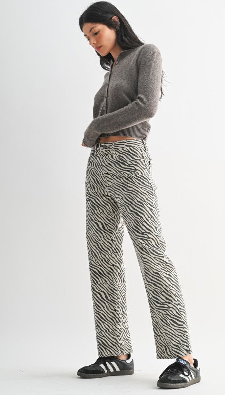 Savanna Stripe Wide-Leg Pants