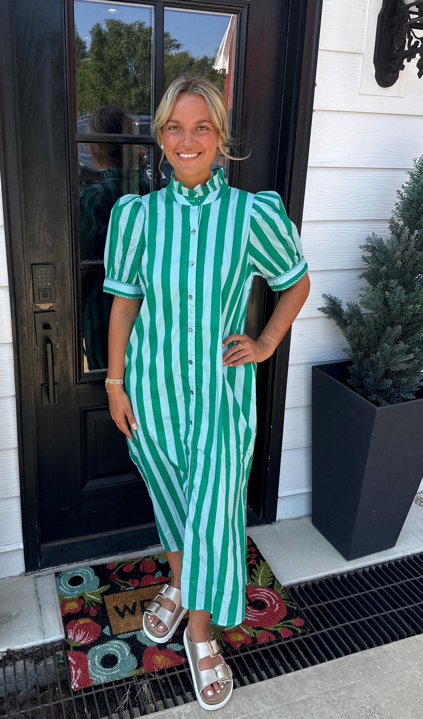 The Sweet Magnolia Stripe Dress