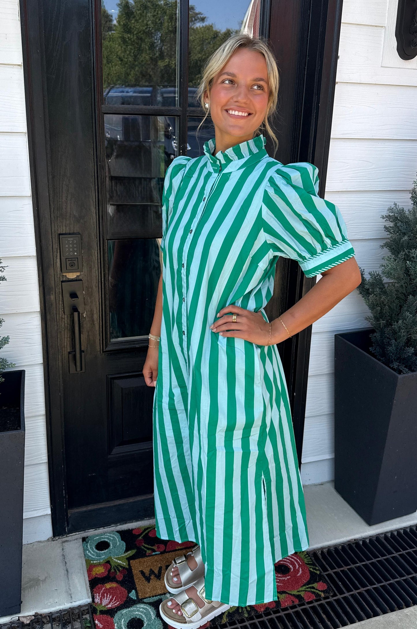 The Sweet Magnolia Stripe Dress