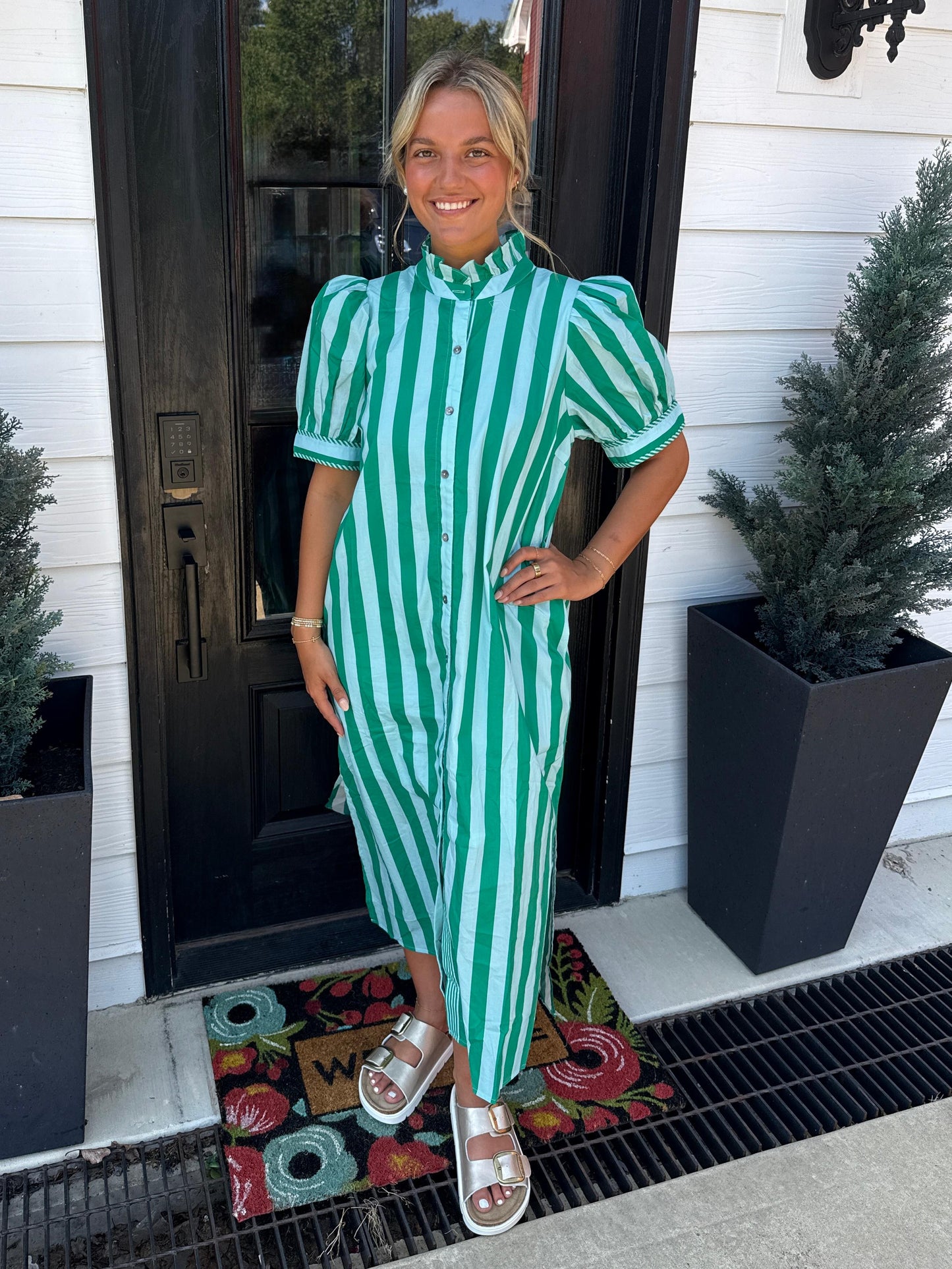 The Sweet Magnolia Stripe Dress