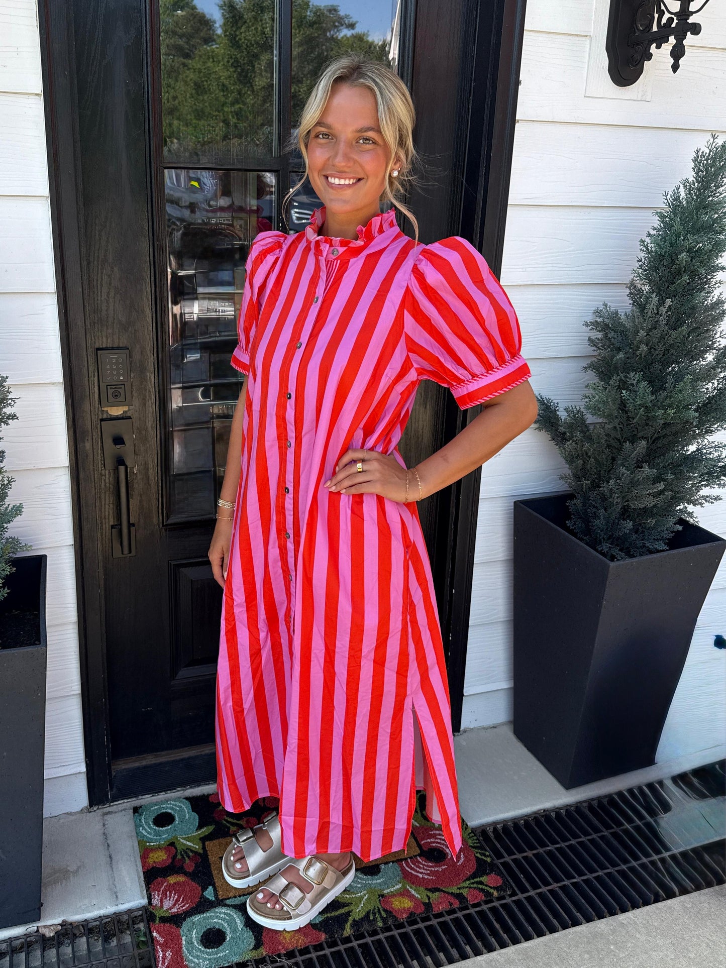 The Sweet Magnolia Stripe Dress