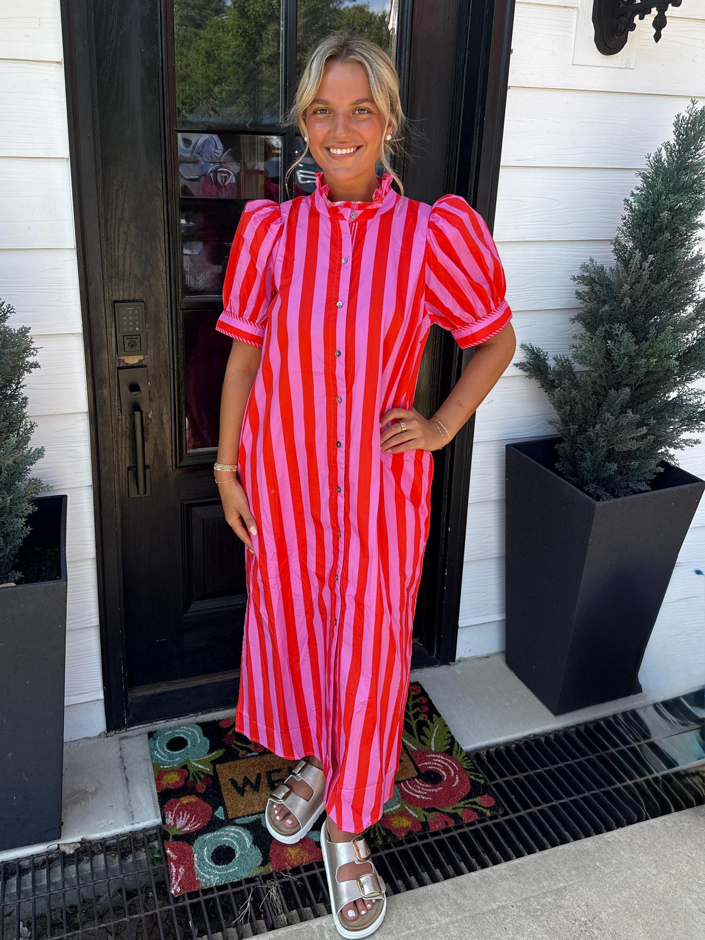 The Sweet Magnolia Stripe Dress