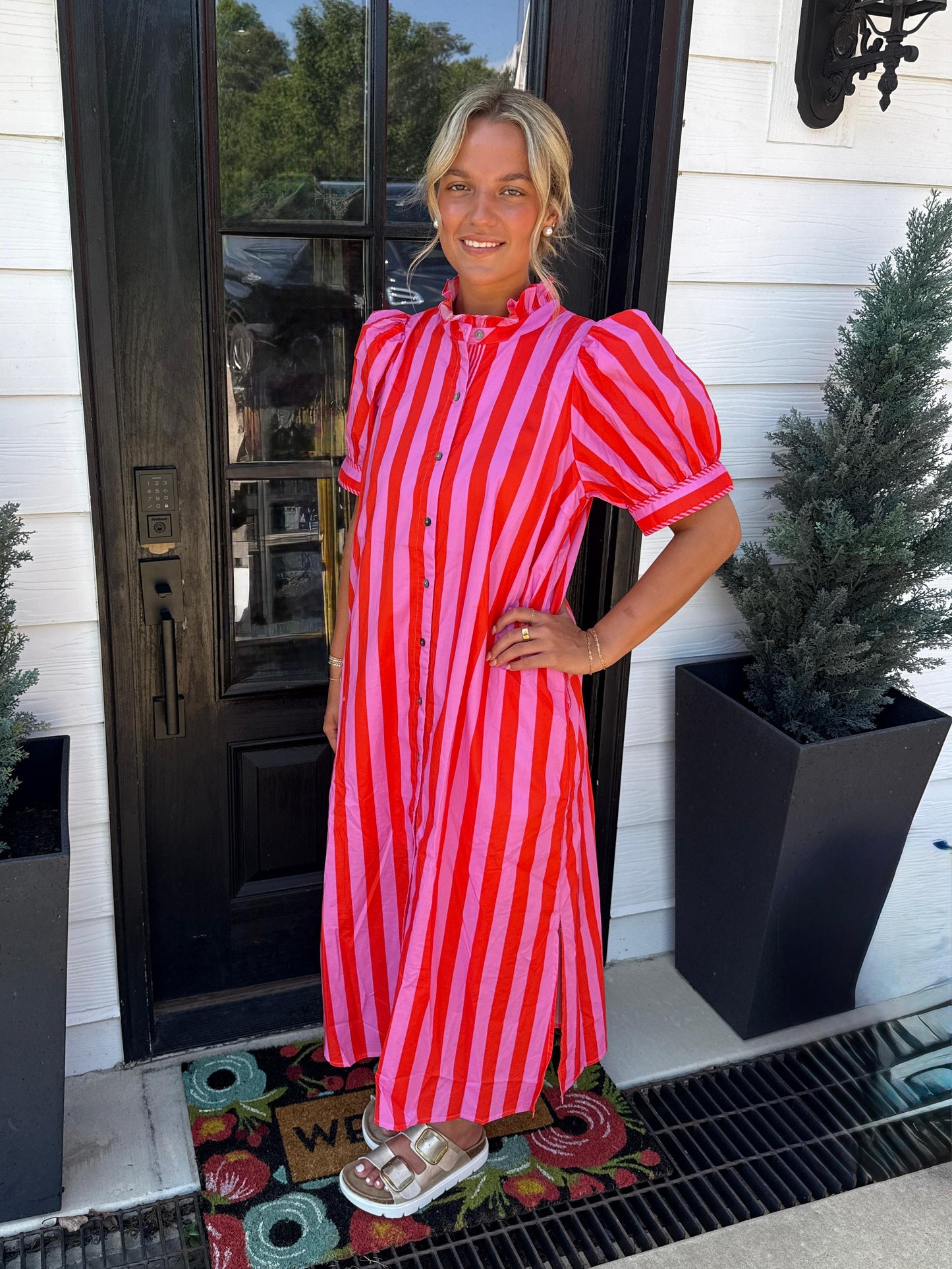 The Sweet Magnolia Stripe Dress