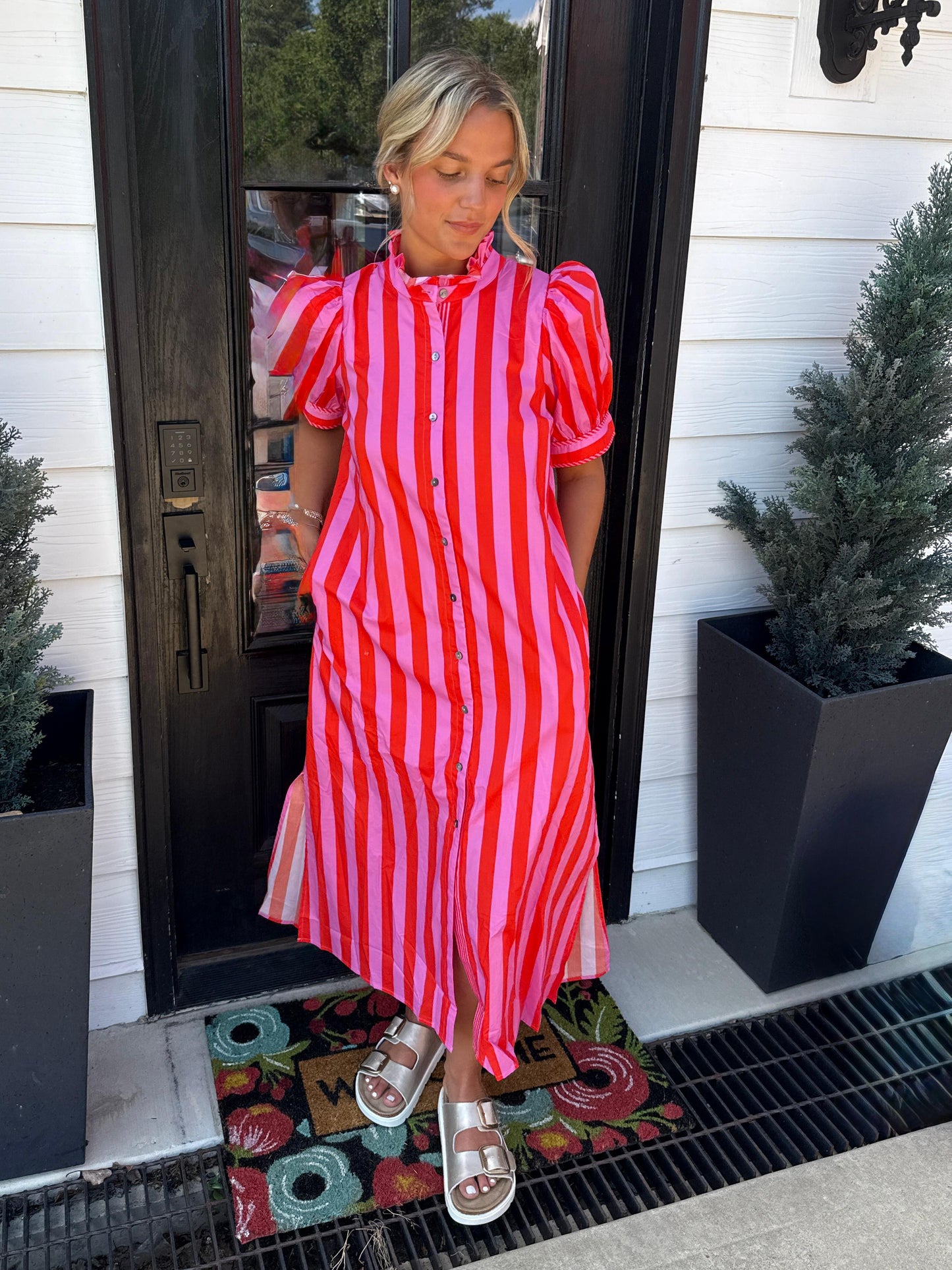 The Sweet Magnolia Stripe Dress
