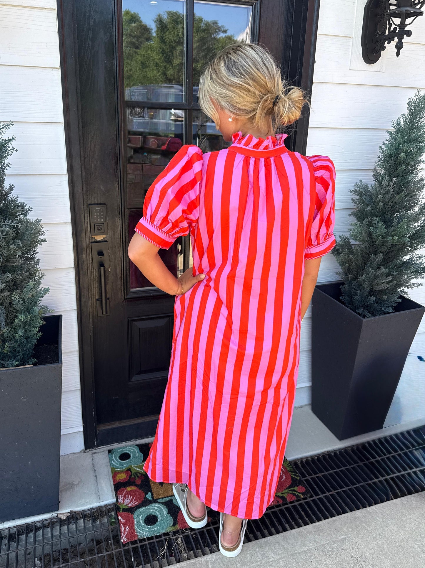 The Sweet Magnolia Stripe Dress