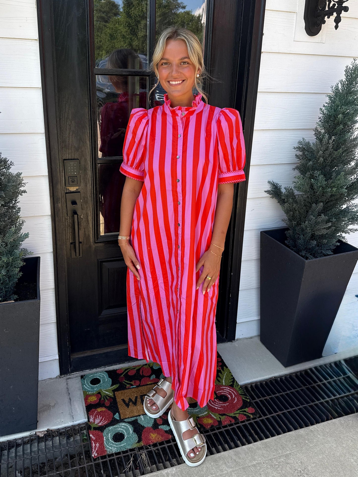 The Sweet Magnolia Stripe Dress