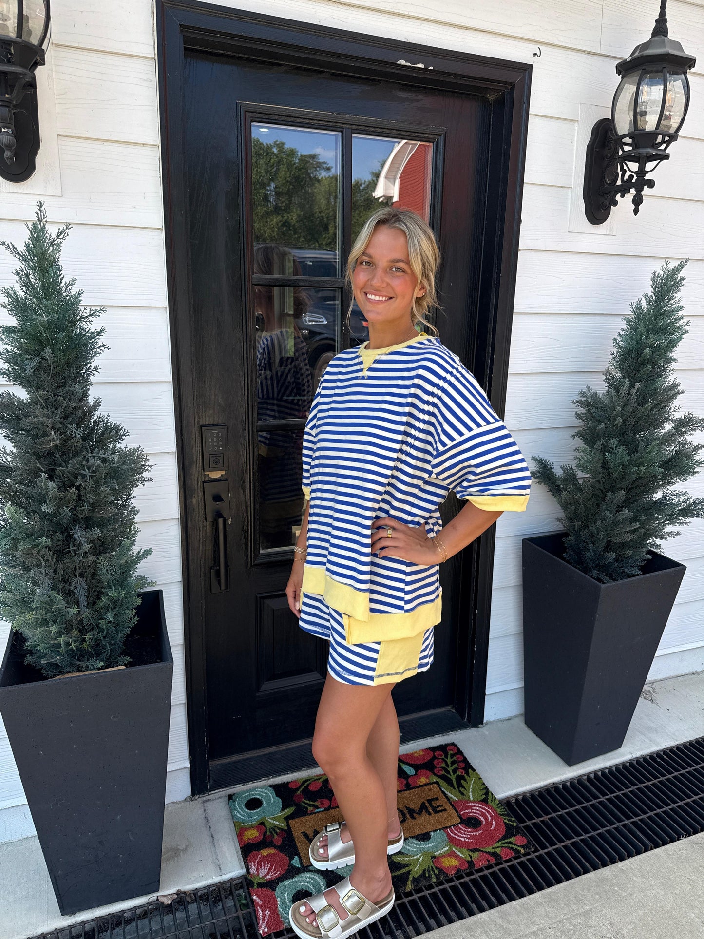 Sunny Coast Striped Lounge Set