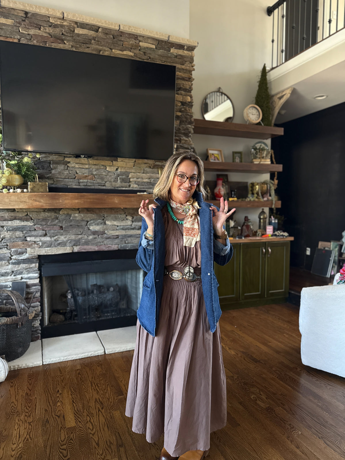The Indigo Blazer