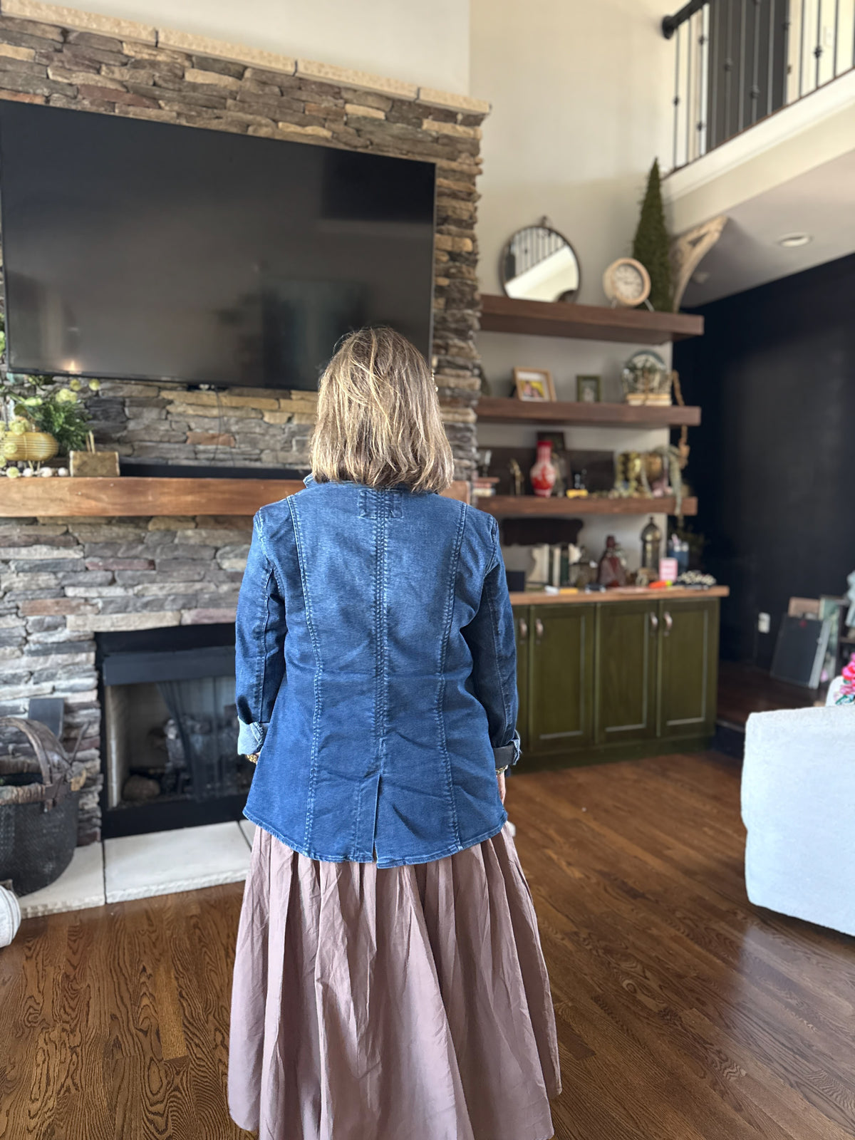 The Indigo Blazer