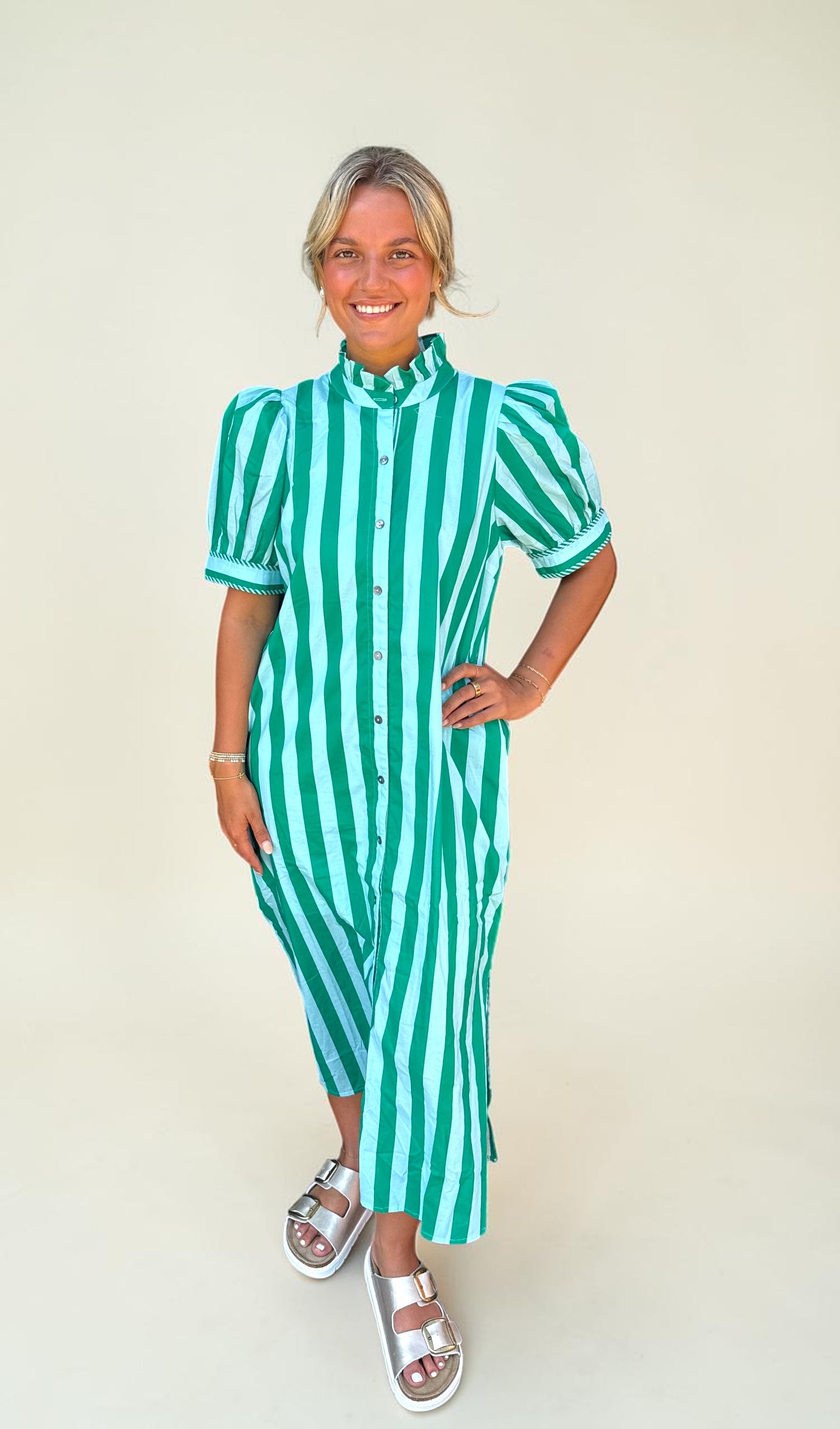 The Sweet Magnolia Stripe Dress