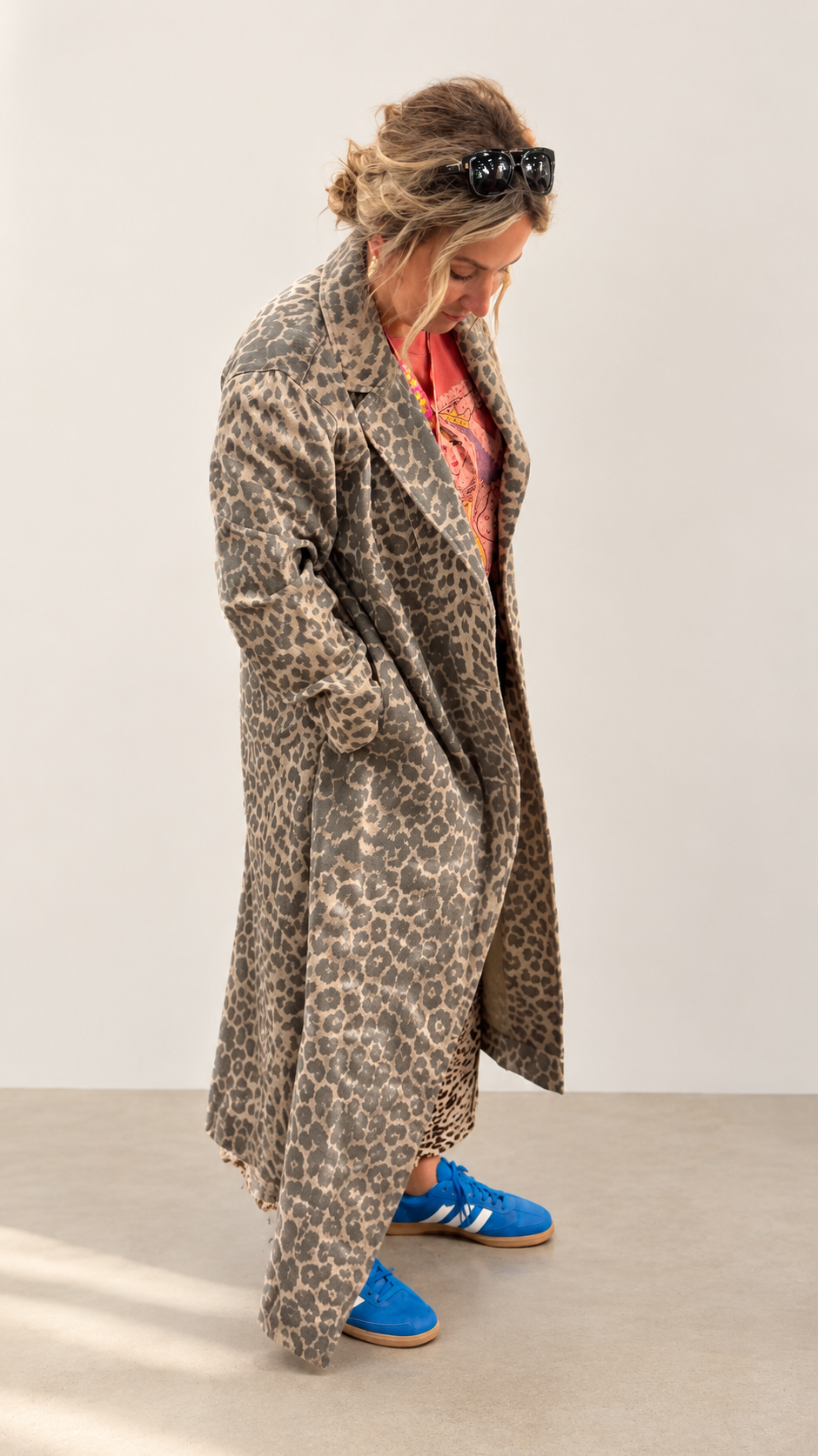 The Wild Muse Leopard Coat