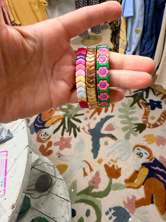 The Happy Vibes Stretch Bracelet Collection