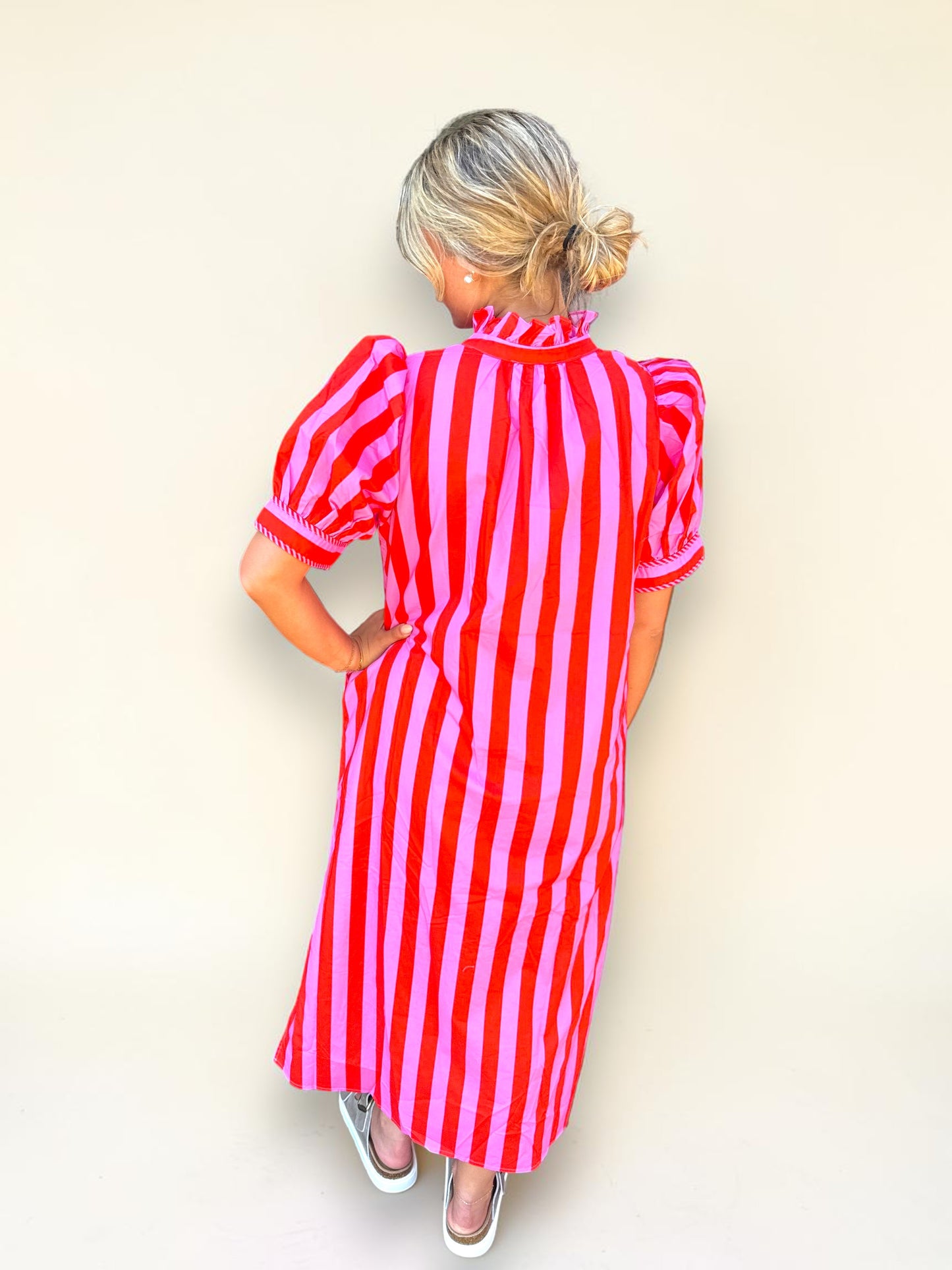 The Sweet Magnolia Stripe Dress