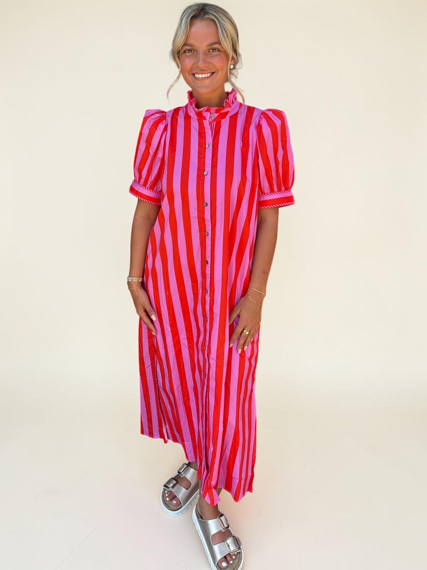 The Sweet Magnolia Stripe Dress