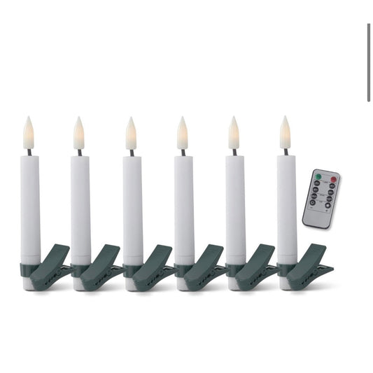 Tree clip candles With remote