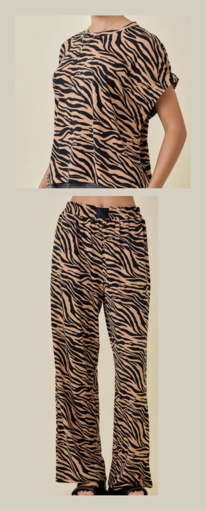 Wildly Chic Tiger Lounge Set
